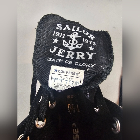 Sailor Jerry Converse size 7 womens - Picture 7 of 7